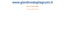 Tablet Screenshot of giardinodegliagrumi.it